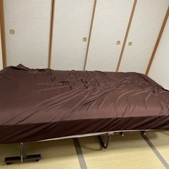 [取引中]シングル　マットレス　カバー　折りたたみベッド