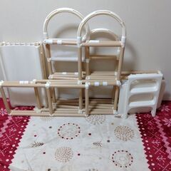 折りたたみ式すべり台＆ジャングルジムの画像