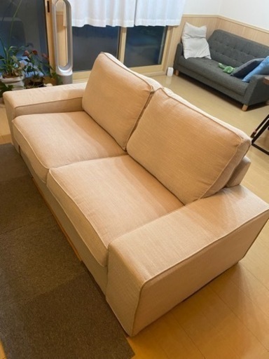 美品IKEA KIVIK シーヴィク 2人掛けソファ