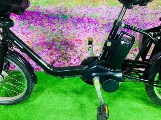 ❶5711子供乗せ電動アシスト自転車Panasonic20インチ良好バッテリー
