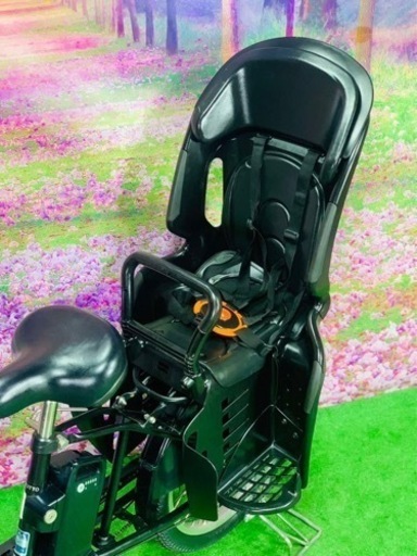 ❸5711子供乗せ電動アシスト自転車Panasonic20インチ良好バッテリー