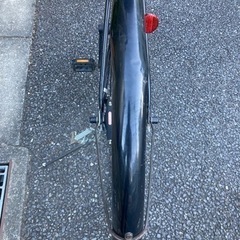 自転車　27インチ　あさひ　黒の画像
