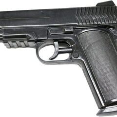 池田工業社 ウォーターガン [ 水鉄砲/ウォーターガン ] ブラックガバメント　　コンビニ強盗ごっこしちゃだめだぞの画像