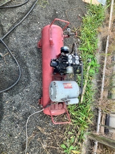 100Vコンプレッサー DIY 車庫等に