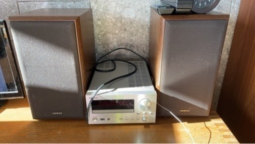 ONKYO スピーカー　CDプレーヤー　セット