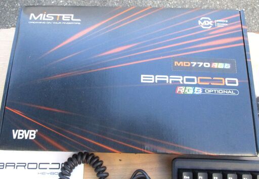 ☆ミステル Mistel BAROCCO MD770 メカニカルキーボード◆正統進化を遂げた左右分離型バロッコ