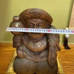木彫り　大黒様の画像