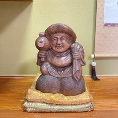 木彫り　大黒様
