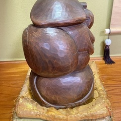 木彫り　大黒様の画像