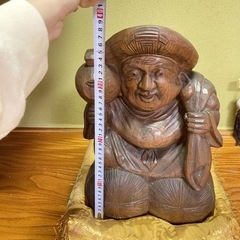 木彫り　大黒様の画像
