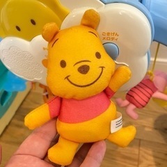 タカラトミー(TAKARA TOMY) ディズニー ベビートイ くまのプーさん えらべる回転 6WAYジムにへんしんメリー マルチカラーの画像