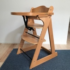 【値下げしました】￥4,000→￥3,000✨️KATOJI カトージ プレミアムベビーチェア 取扱説明書付きの画像
