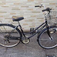 中古自転車 外装6段変速 27インチ LEDオートライト 028...