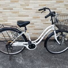 中古自転車 外装6段変速 26インチ LEDブロックダイナモ 0...