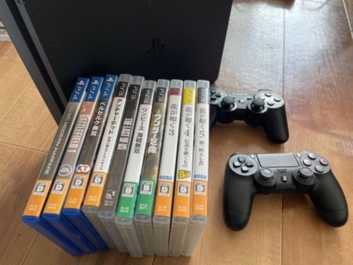 play station 4 とソフトセット