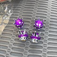 バイクや車のタイヤバルブキャップギャル系