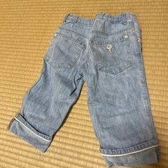 bebd120デニムハーフパンツの画像