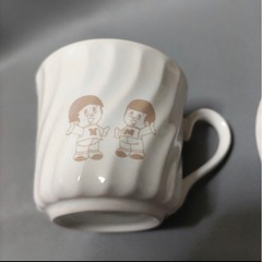 レトロなヤンマーのカップ&ソーサー①の画像