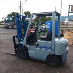 【決まりました】１トンフォークリフト中古　日産自動車製　リフト中...