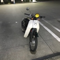 スーパーカブ50 c50 ボアアップ88cc バーハンドルカスタム
