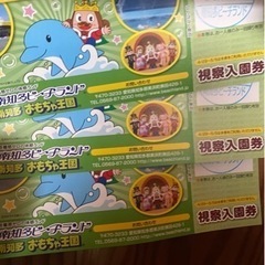 ビーチランド視察入園券オモチャ王国5枚セット