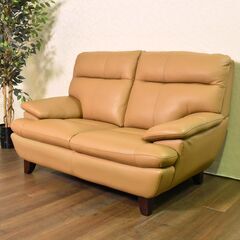 【ヤ取12/1終了】≪zyt1180ジ≫大塚家具 2人掛けソファ...