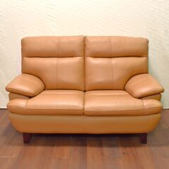 ヤ取12/1終了】≪zyt1180ジ≫大塚家具 2人掛けソファ ルーニー