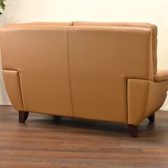 ヤ取12/1終了】≪zyt1180ジ≫大塚家具 2人掛けソファ ルーニー