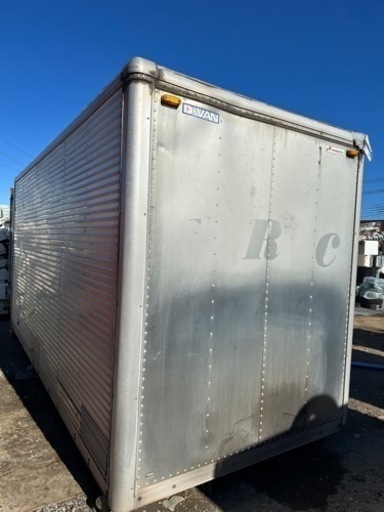 中古アルミコンテナ