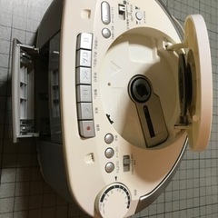 東芝　CDラジカセ　ジャンク品の画像