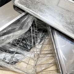 水切りラック突っ張り ステンレス 燕三条製の画像