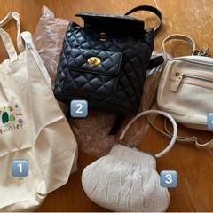 値下げ！②バッグ4点セット☆ミニリュック他の画像