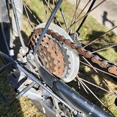 折りたたみ自転車の画像
