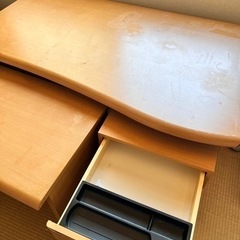 キンシン家具のデスク　机　0円‼️の画像