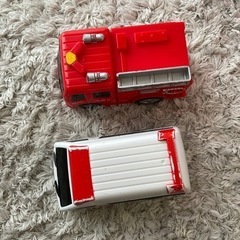 水陸両用カー　救急車　消防車　プルバックカーの画像