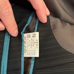 スリーピース　スーツ　ウール　高級　Y4 細身　成人式　結婚式の画像