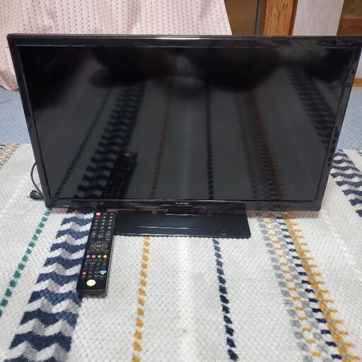 エルソニック 24型テレビ リモコン付き