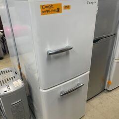リサイクルショップどりーむ荒田店　No8709 冷蔵庫　２０１９年製　エディオン　１４９L　取っ手付き扉でレトロ風♪