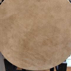 新品、未使用]　大型1.6尺　和太鼓 台座 やぐら バチ付 セットの画像