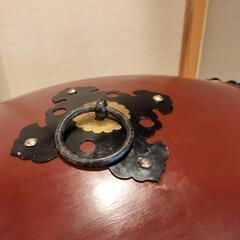 新品、未使用]　大型1.6尺　和太鼓 台座 やぐら バチ付 セットの画像