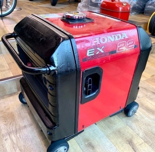 HONDA ホンダ サイクロンコンバーター搭載発電機 EX22実動 レンタル下げ 格安出品