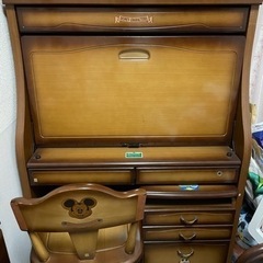 【お譲り決定】ミッキーマウス学習机:の画像