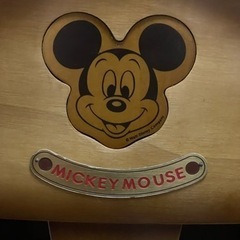 【お譲り決定】ミッキーマウス学習机:の画像