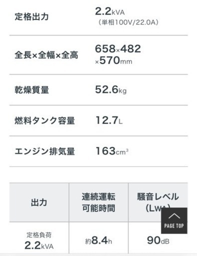 HONDA ホンダ サイクロンコンバーター搭載発電機 EX22実動 レンタル下げ 格安出品