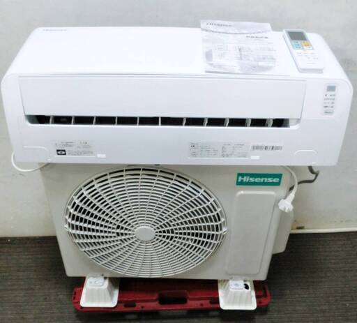 ①【3ヵ月保証】ハイセンス　ルームエアコン　HA-S22CE8-W　2.2kw　主に6畳用　2020年製　Sシリーズ　解凍洗浄　内部乾燥　Hisense