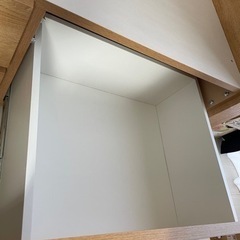 ニトリ　ベッドフレーム　セミダブルの画像