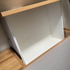 ニトリ　ベッドフレーム　セミダブルの画像