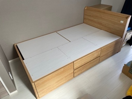 ニトリ　ベッドフレーム　セミダブル