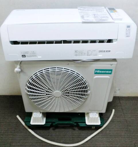 ②【3ヵ月保証】ハイセンス　ルームエアコン　HA-S22CE8-W　2.2kw　主に6畳用　2020年製　Sシリーズ　解凍洗浄　内部乾燥　Hisense