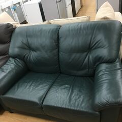 ★ジモティ割あり★ カリモク 2人掛けソファ  W134×D85...